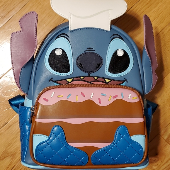 Loungefly Baker Stitch Mini Backpack 